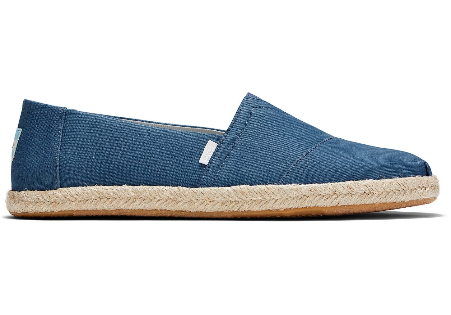 Toms Plant Dye Canvas - Mens Alpargata Espadrilles - Indigo - NZ - 731926YRP